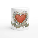 Beste Erzieherin der Welt Tasse Kita Geschenk – Weiße Keramiktasse Freisteller