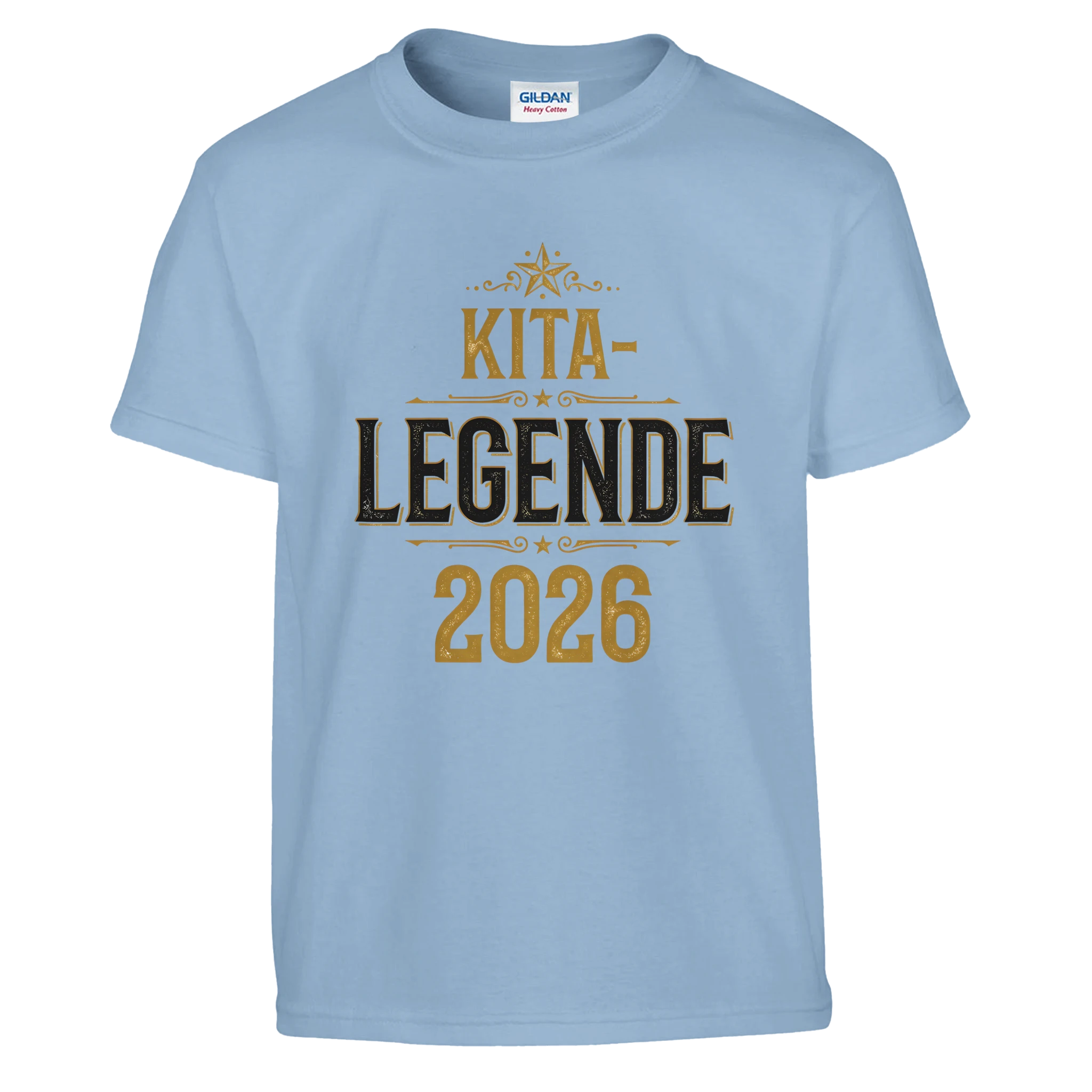 Kita-Legende 2026 T-Shirt – Kinder T-Shirt in Rot, Freisteller