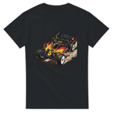 "Team Germany" RC Buggy T-Shirt – T-Shirt Produktfoto, Vorderseite auf schwarzem Hintergrund