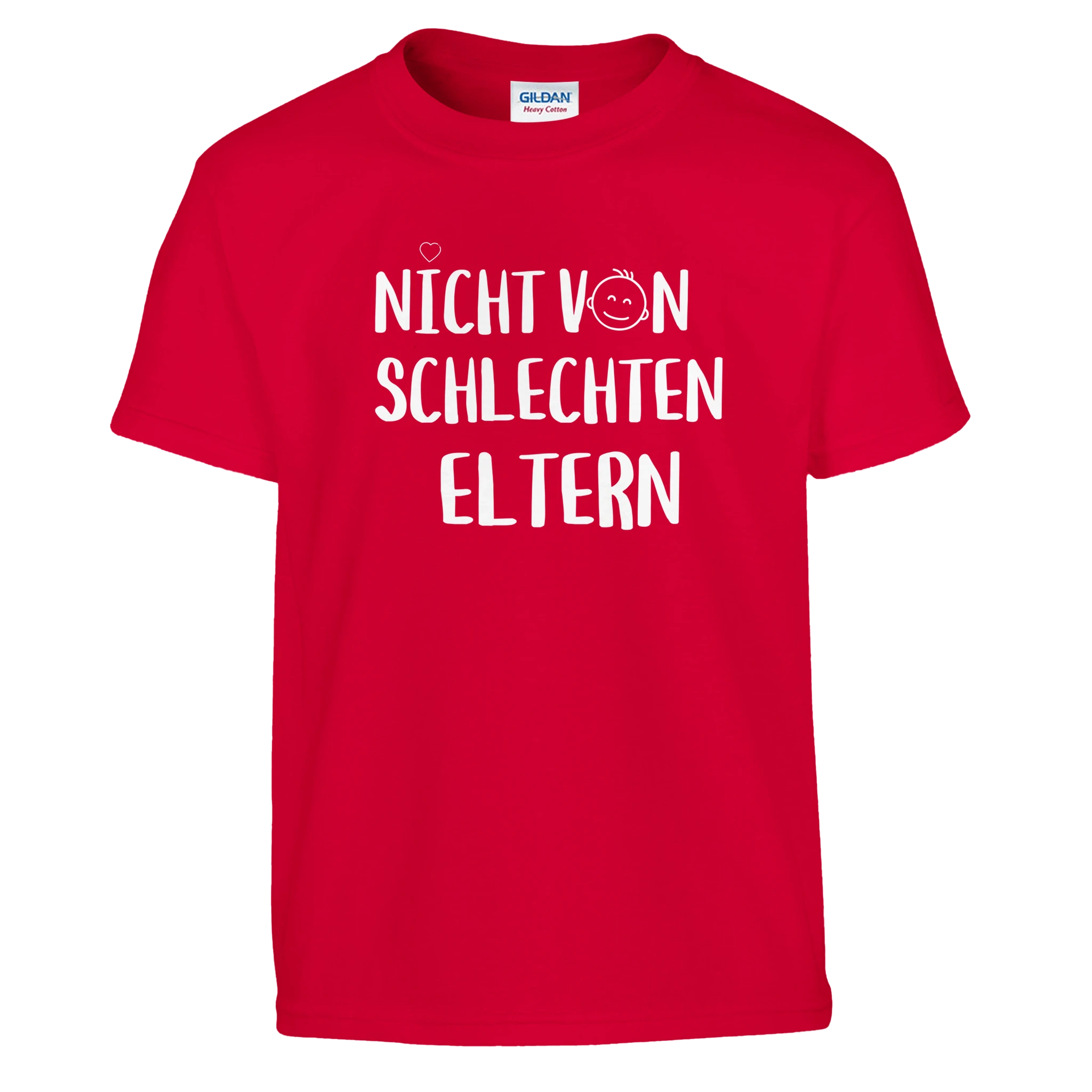Nicht Von Schlechten Eltern Kinder T-Shirt – Kinder T-Shirt in Rosa, Freisteller