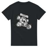 Kyosho RC Buggy T-Shirt – T-Shirt Produktfoto, Vorderansicht auf schwarzem Hintergrund