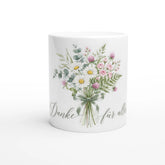 Danke für alles Tasse Abschiedsgeschenk Erzieherin – Weiße Keramiktasse Freisteller