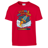 Schule Loading 2026 Einschulung Shirt Ladebalken – Kinder T-Shirt Rückseite