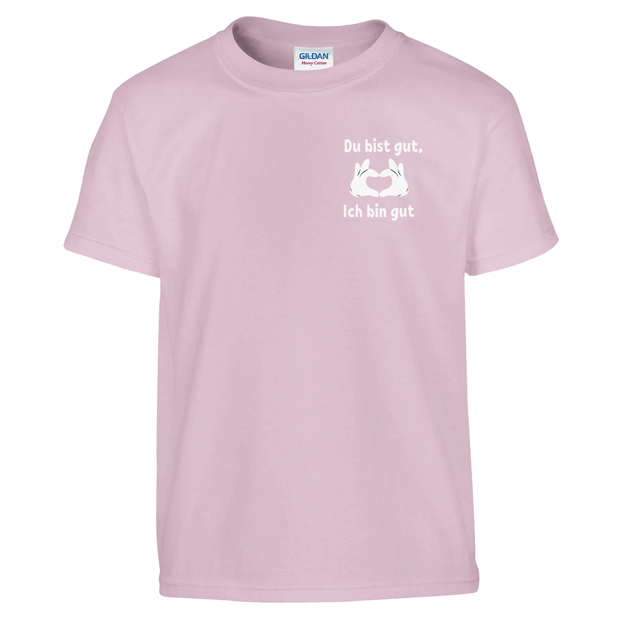 Du Bist Gut Ich Bin Gut Kinder T-Shirt – Kinder T-Shirt in Rosa, Freisteller