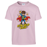 Kita-Held 2026 Superheld Kita-Abschluss Shirt – Kinder T-Shirt Vorderseite Detailansicht