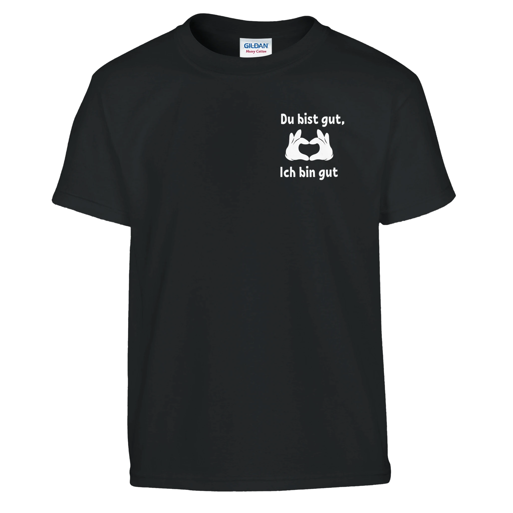 Du Bist Gut Ich Bin Gut Kinder T-Shirt – Kinder T-Shirt in Schwarz, Freisteller