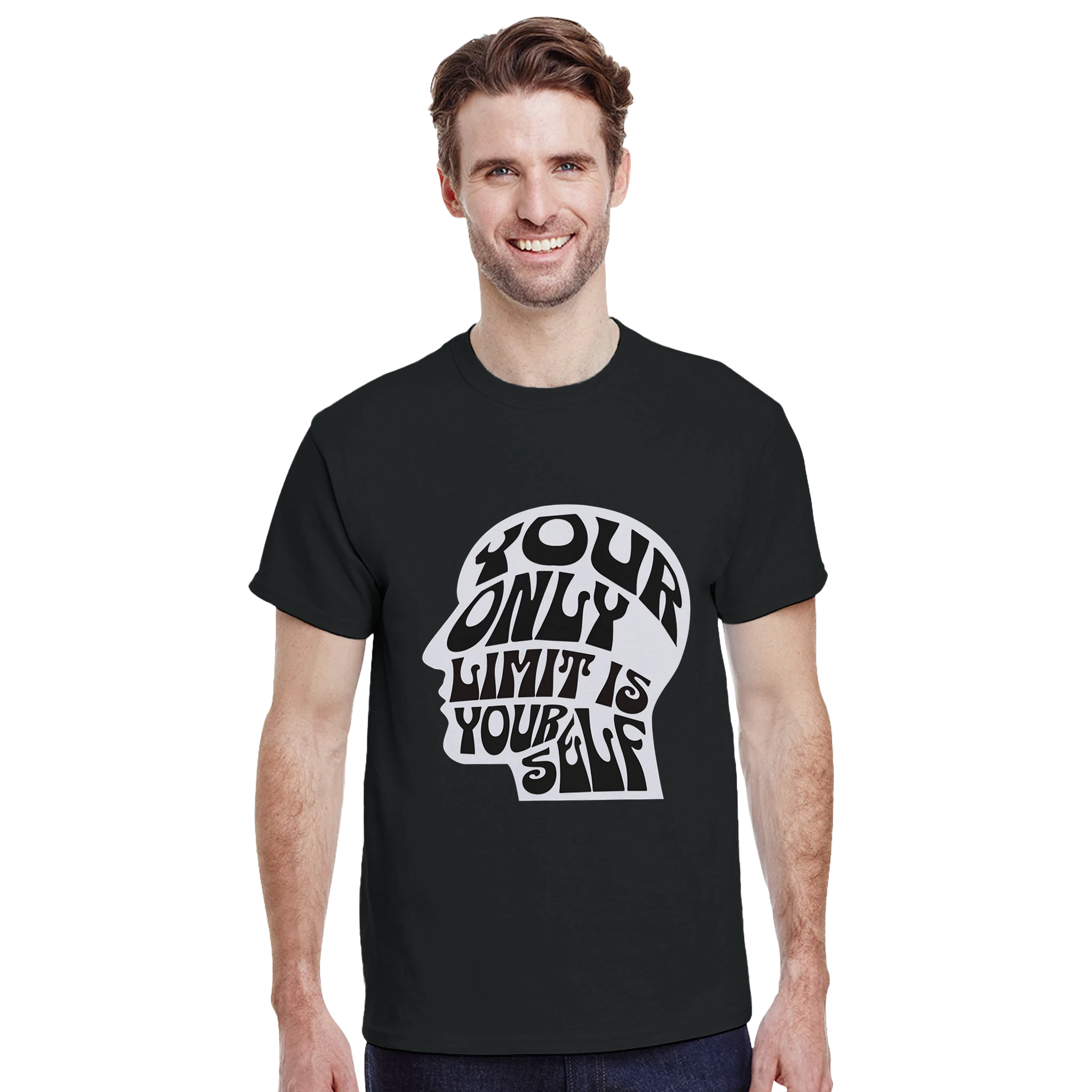 Your Only Limit Is Yourself T-Shirt – Herren Lifestyle 2, T-Shirt Outdoor Look