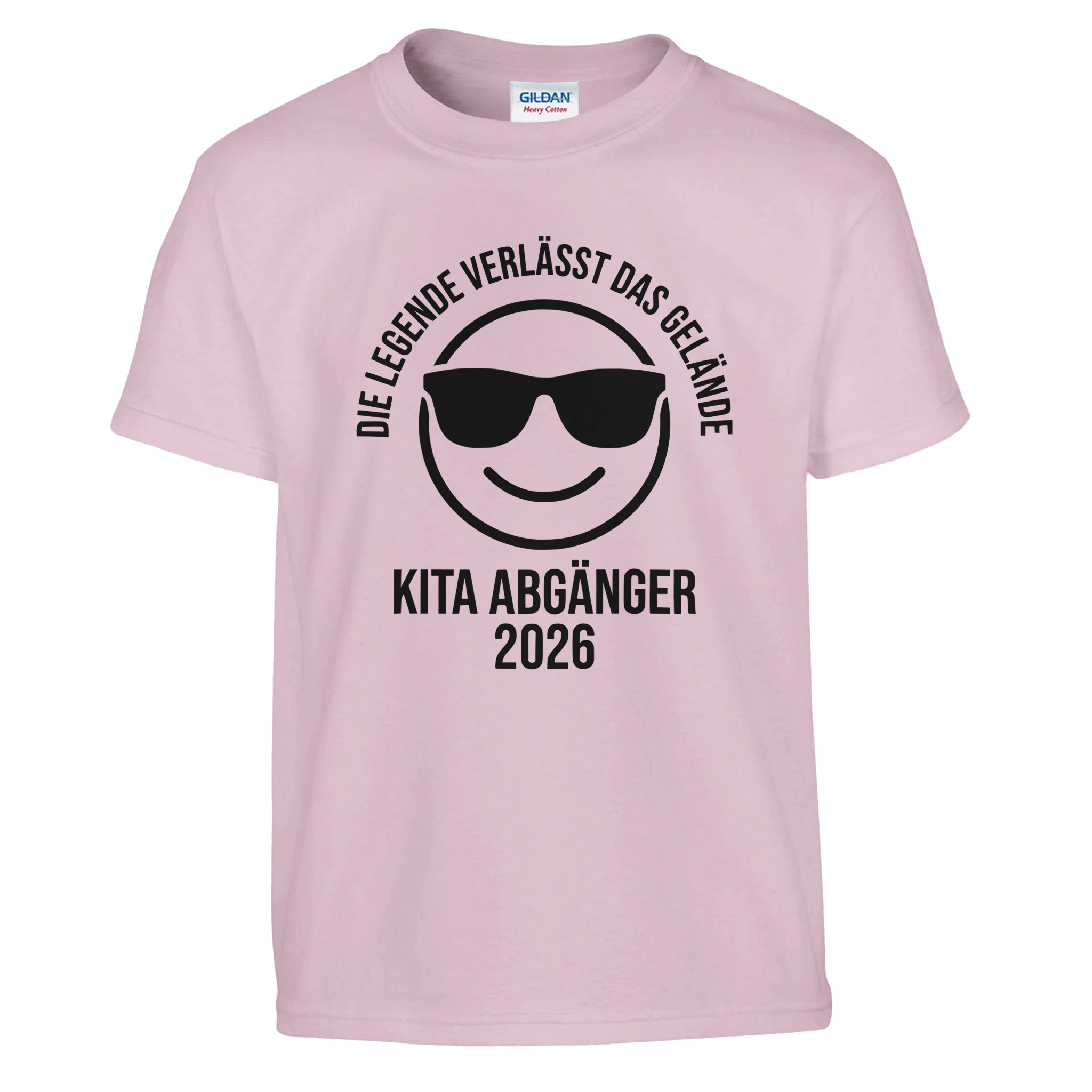 Die Legende verlässt das Gelände Kita Shirt 2026 – Kinder T-Shirt Rückseite