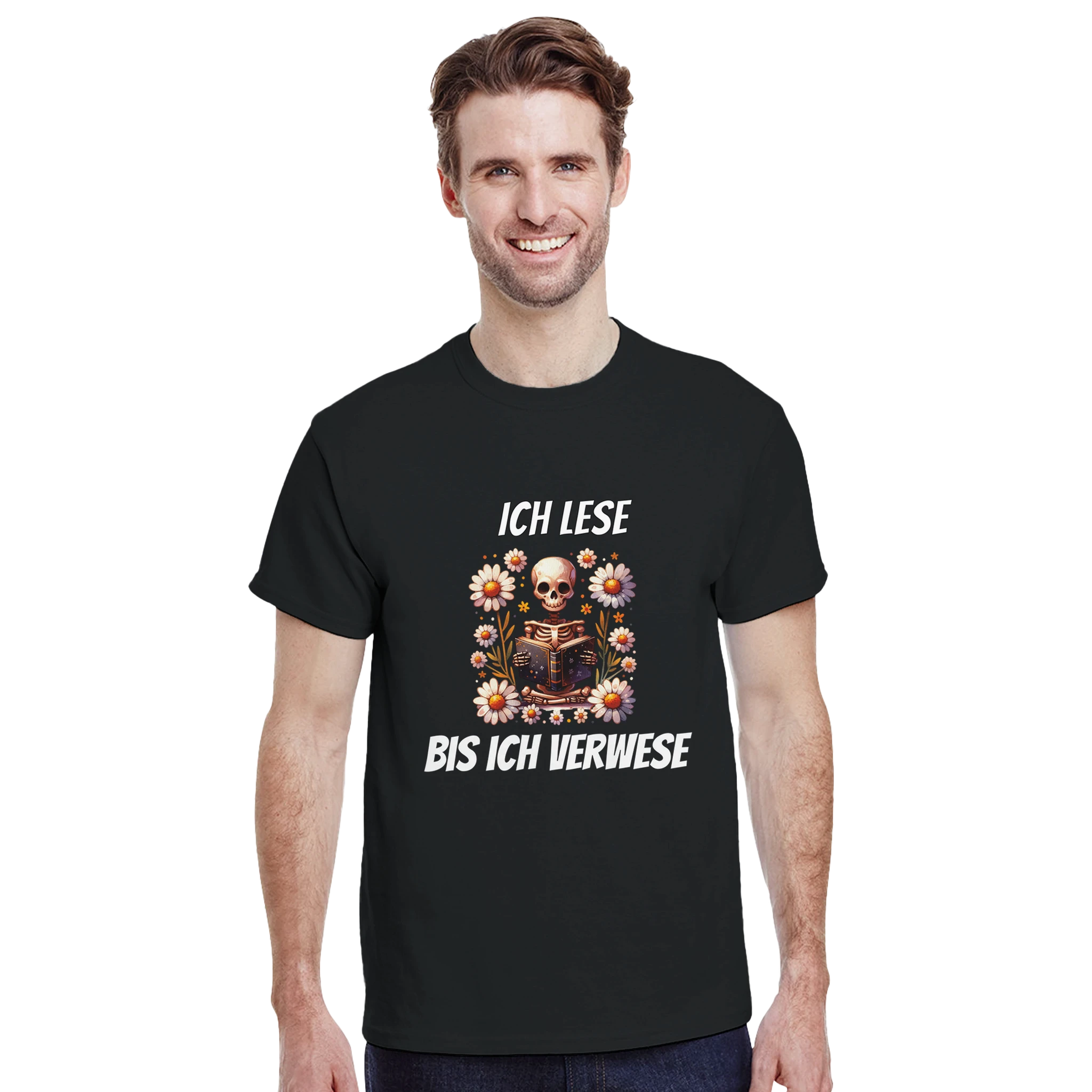 Ich Lese Bis Ich Verwese T-Shirt – Herren Lifestyle 2, T-Shirt Outdoor Look