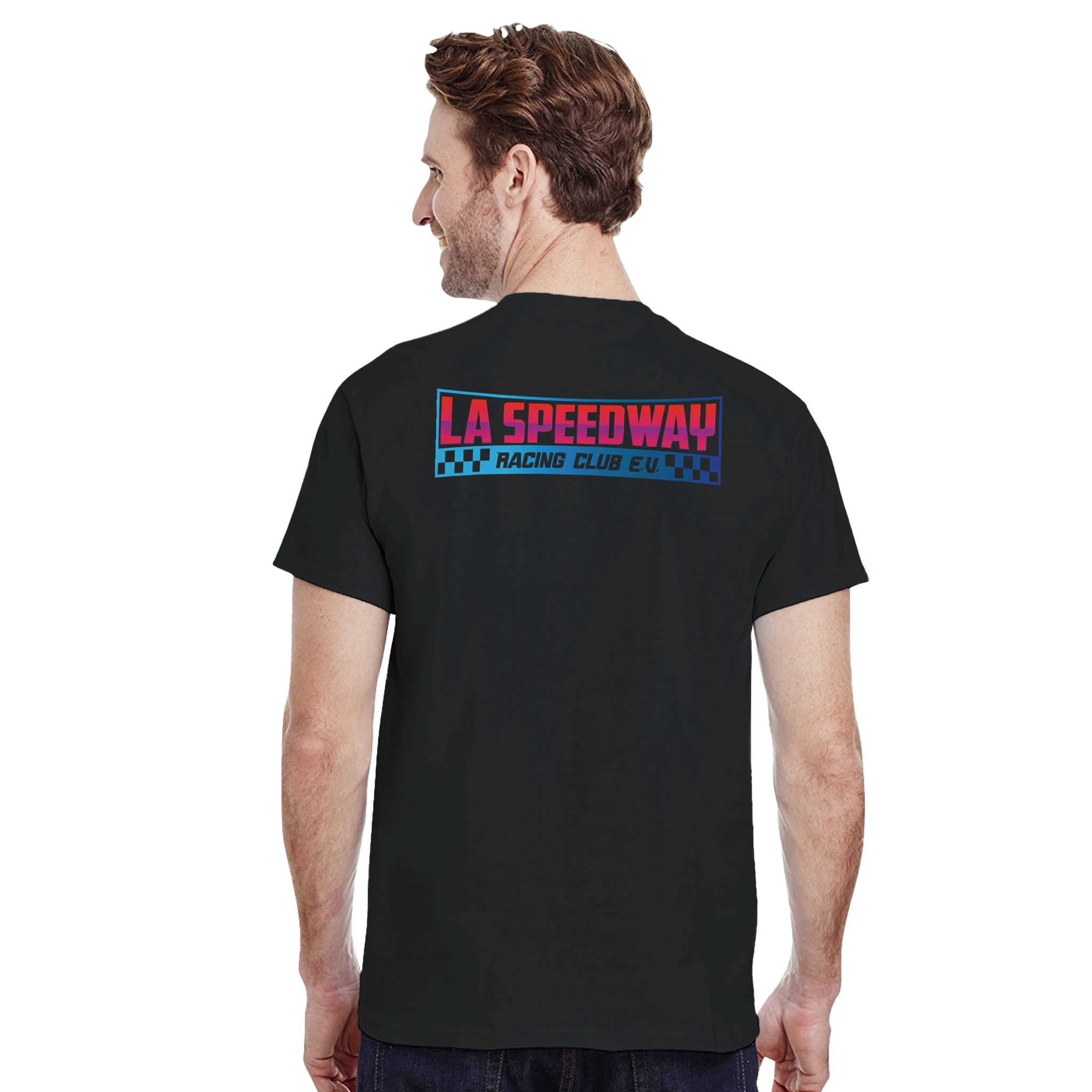 LA Speedway Racing Club T-Shirt – Herren Lifestyle 2, T-Shirt Outdoor Look