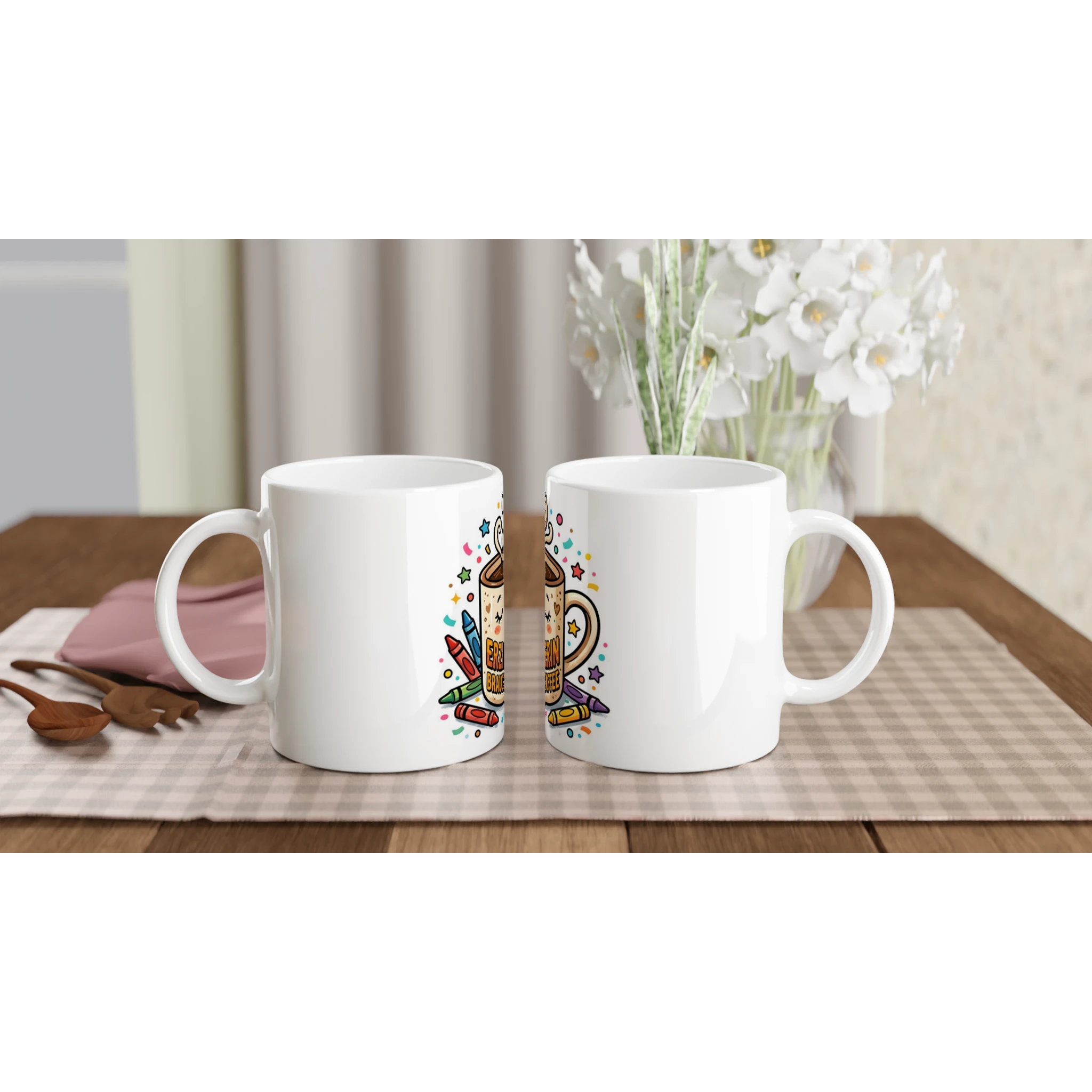 Erzieherin braucht Kaffee Tasse Kita Geschenk – Tasse in der Hand Lifestyle Foto