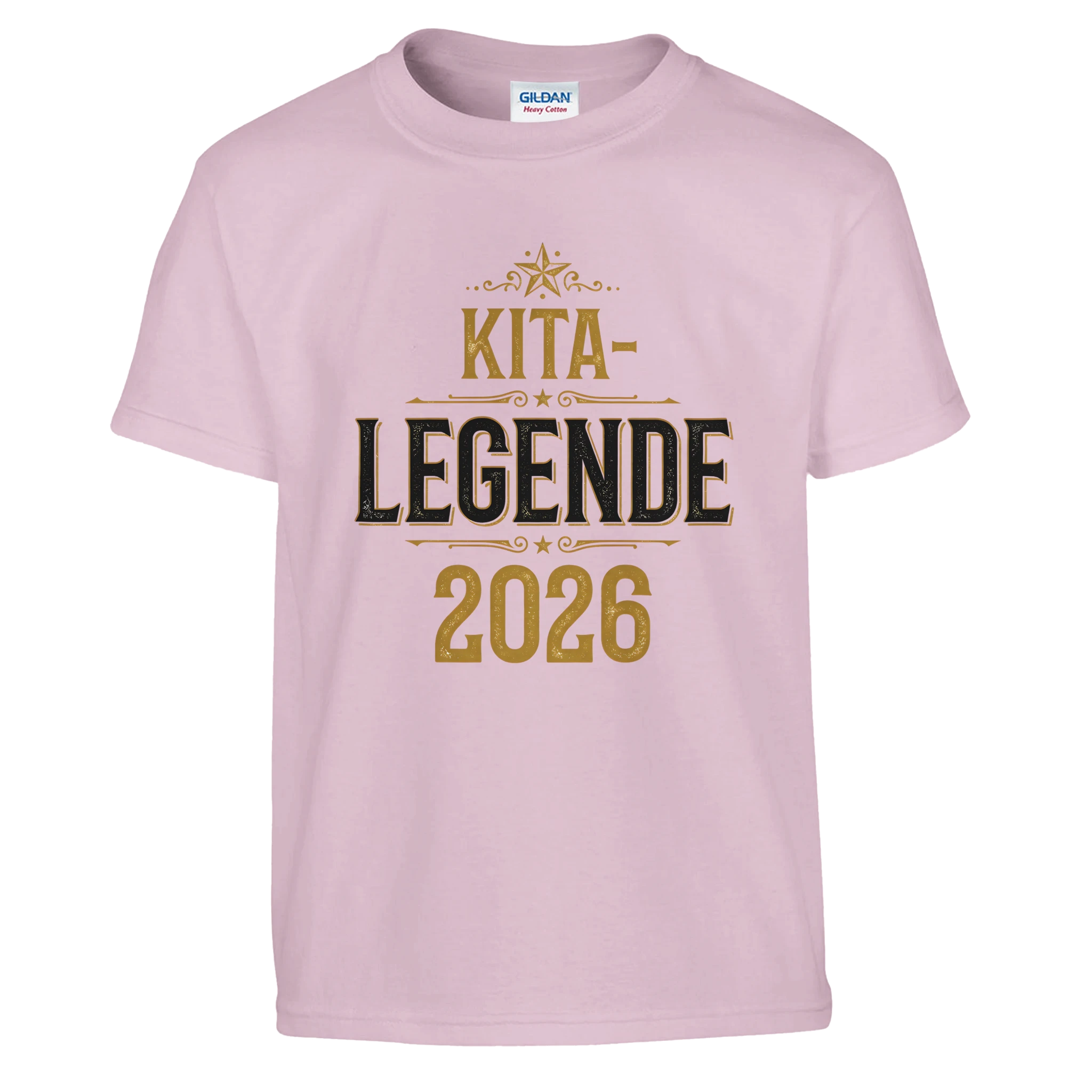 Kita-Legende 2026 T-Shirt – Kinder T-Shirt in Hellblau, Freisteller