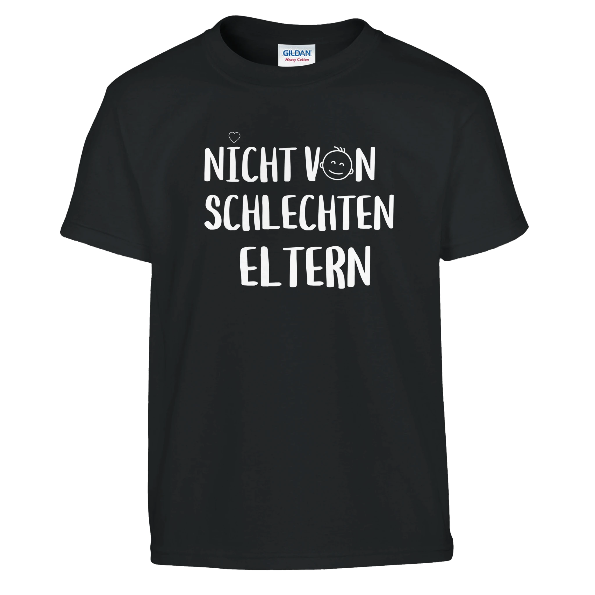 Nicht Von Schlechten Eltern Kinder T-Shirt – Kinder T-Shirt in Schwarz, Freisteller