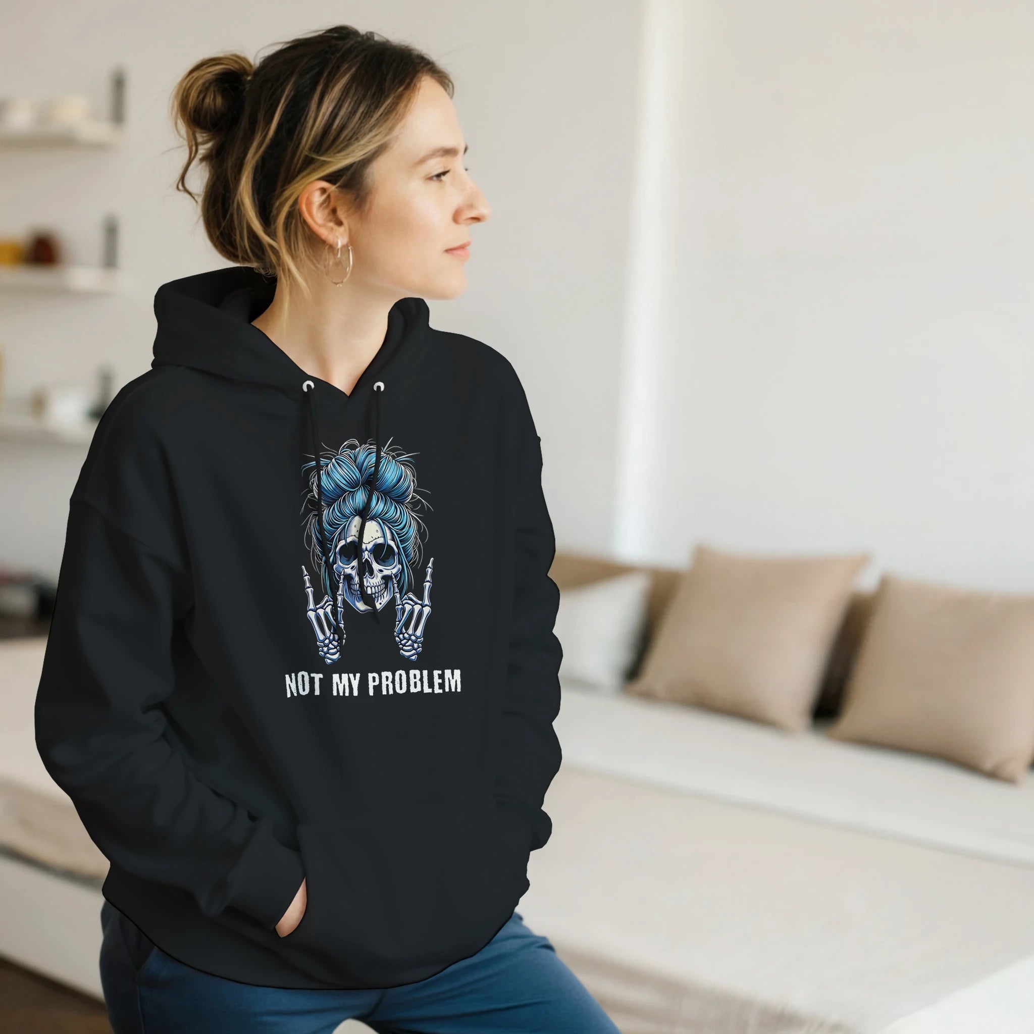 Not My Problem Hoodie – Herren Lifestyle 2, Hoodie Outdoor Look