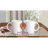 Du bist das Herz unserer Kita Erzieherin Tasse – Tasse Nahaufnahme Motiv Detailansicht