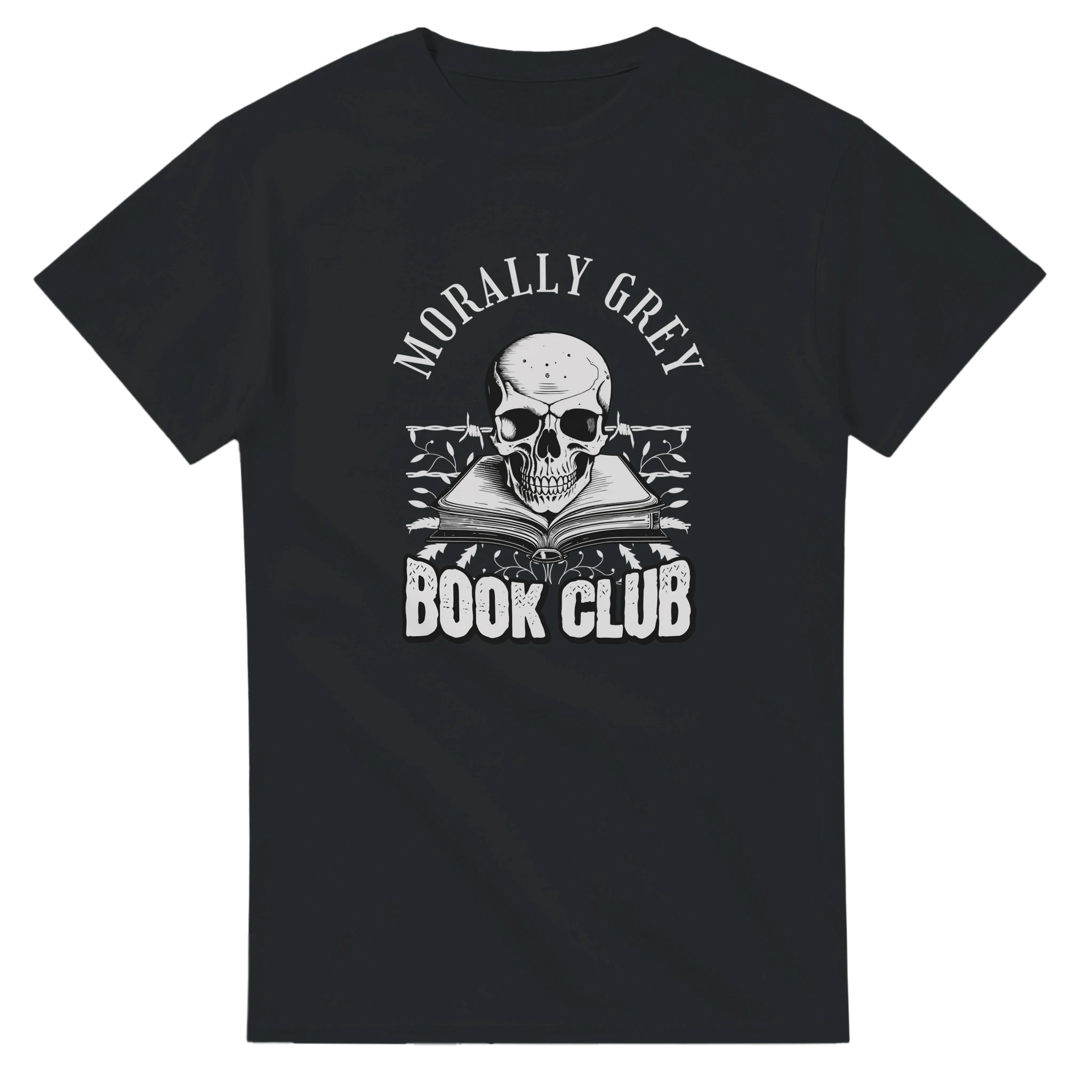 Morally Grey Book Club T-Shirt – T-Shirt Produktfoto