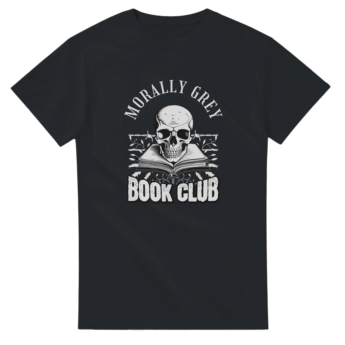 Morally Grey Book Club T-Shirt – T-Shirt Produktfoto